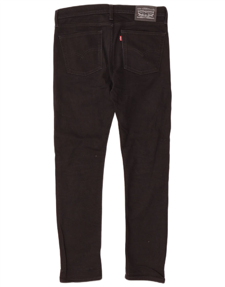 Levi's muške uske traperice W32 L32 crni pamuk
