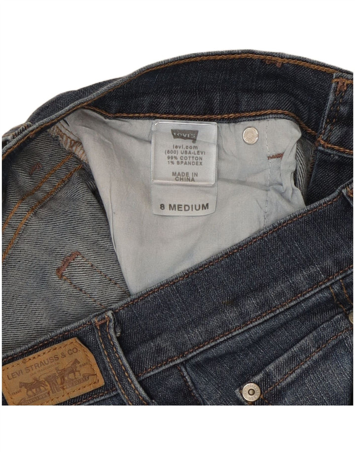 Levi's ženske 515 Bootcut traperice US 8 srednje W30 L31 tamnoplavi pamuk