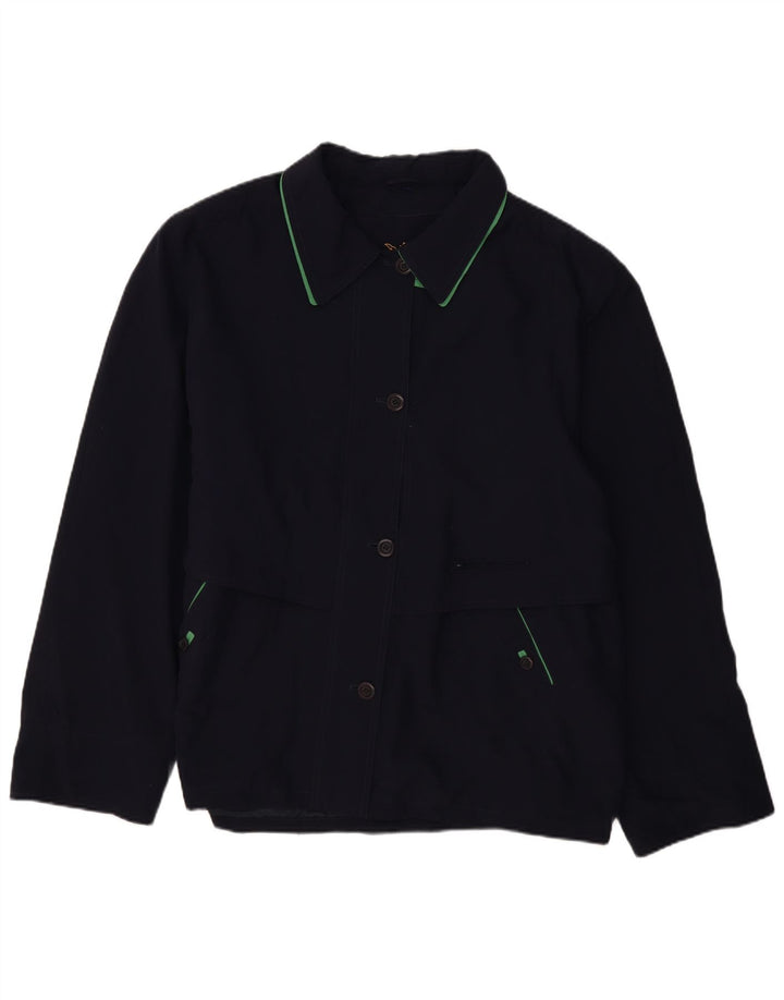 BIAGGINI ženska prevelika bomber jakna IT 50 XL tamnoplavi poliester