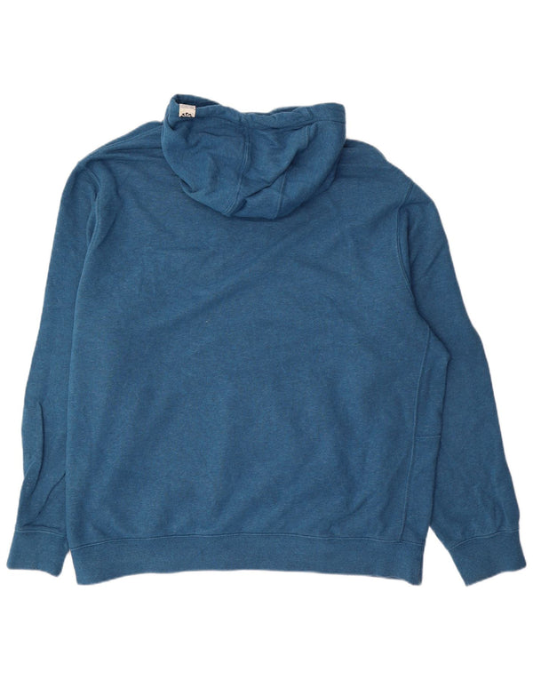 Nike Muška majica s kapuljačom 2XL plavi pamuk