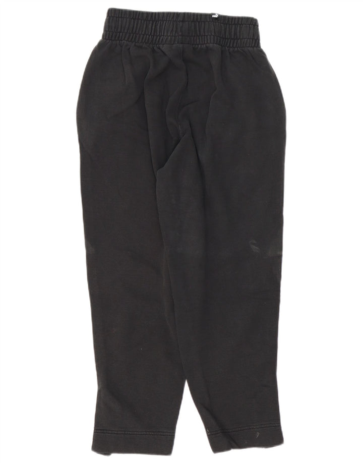 PUMA Ženska trenirka Hlače Joggers UK 4 XS crni pamuk