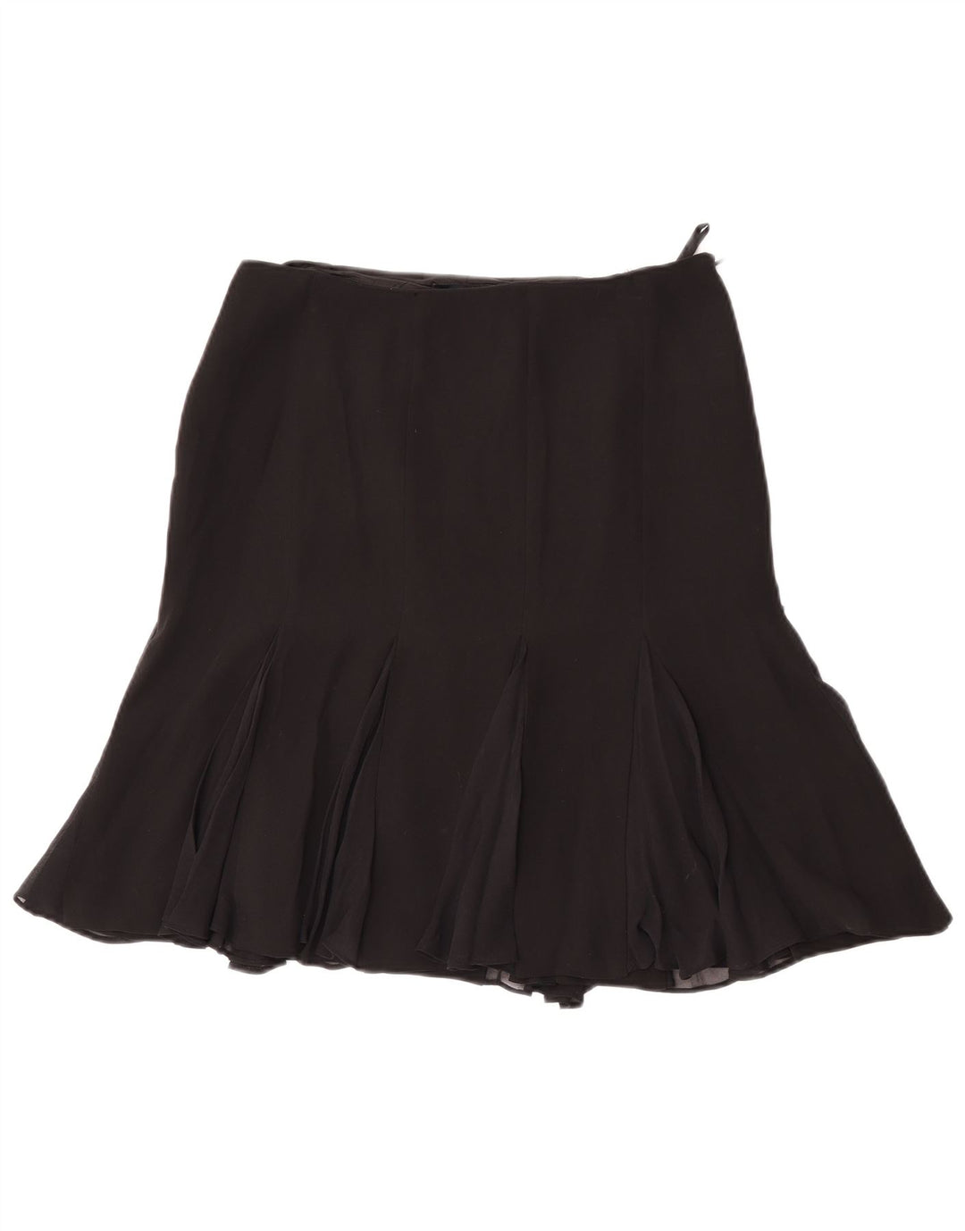 Luisa Spagnoli ženska suknja za trubu IT 42 srednje veličine W28 crna svila