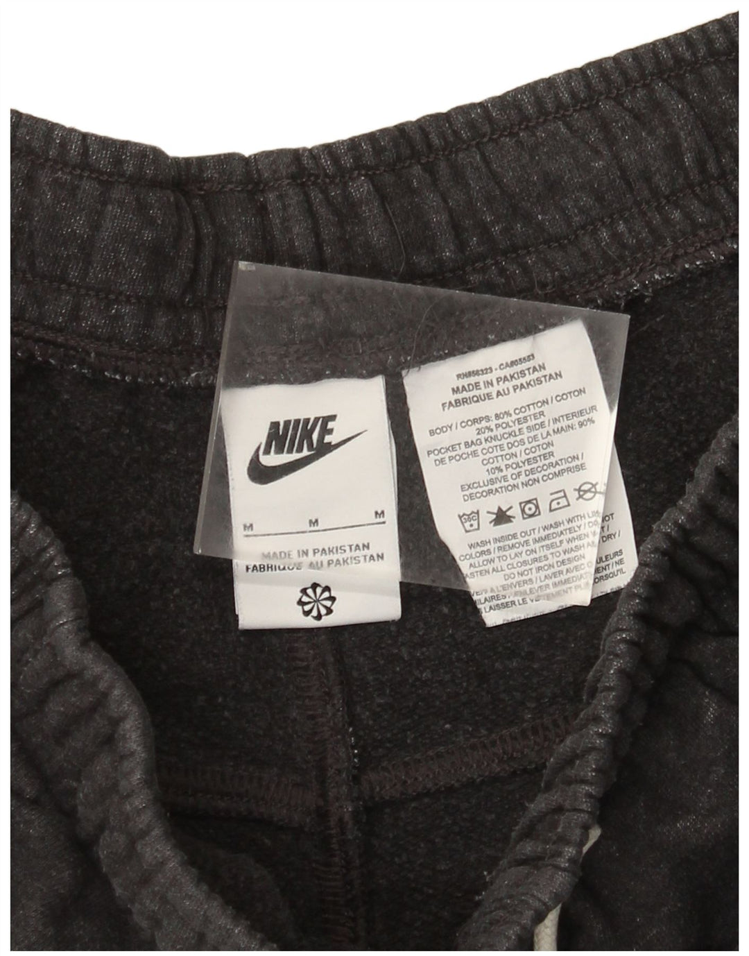 Nike muške sportske kratke hlače srednje sive boje od pamuka