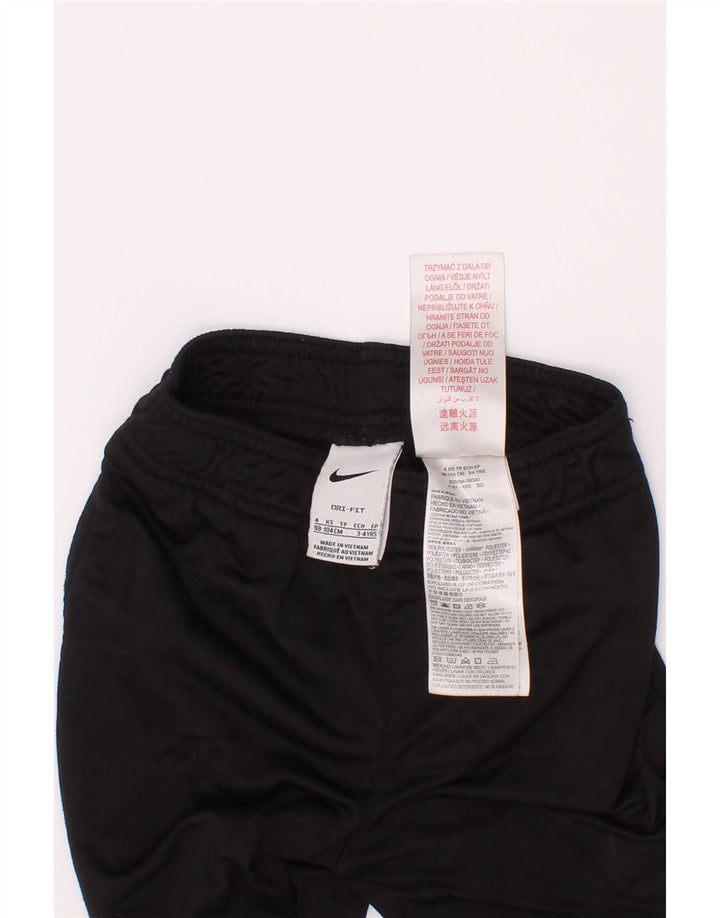 Nike Boys Dri Fit Trenirke Hlače 3-4 godine XS crni poliester