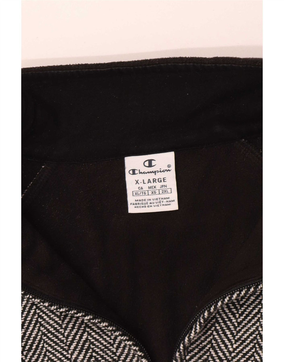 Champion ženska bomber jakna UK 18 XL crna riblja kost