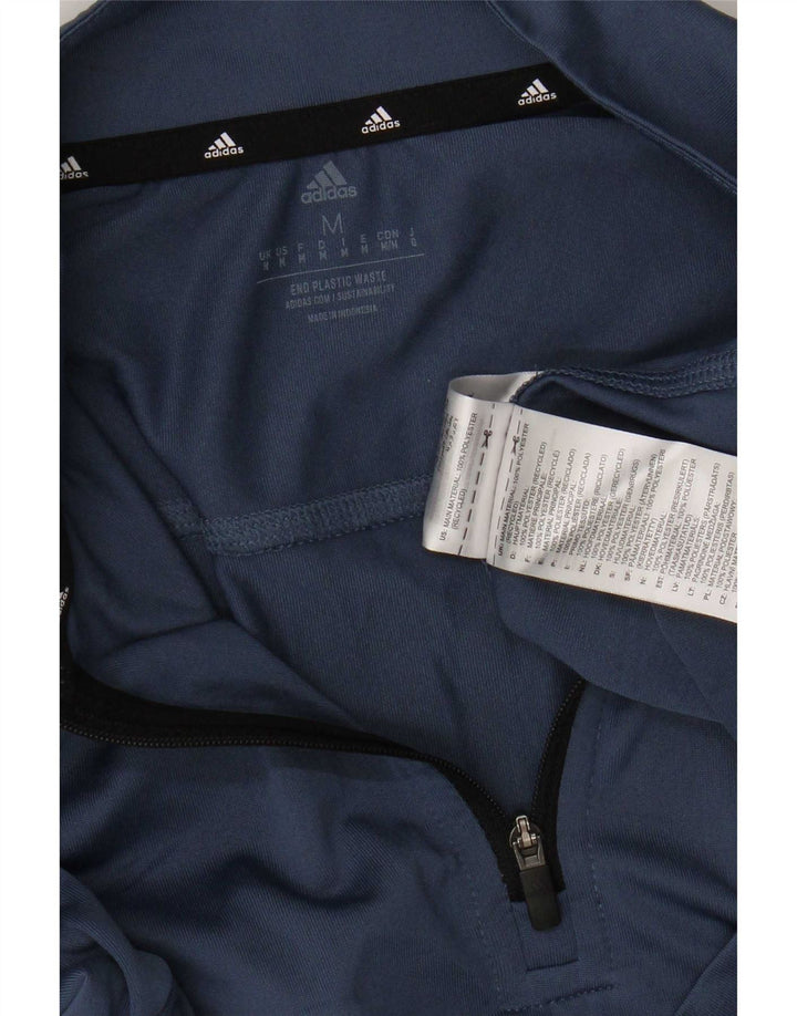 Adidas muška trenirka Aeroready Zip Neck Top srednje tamnoplava