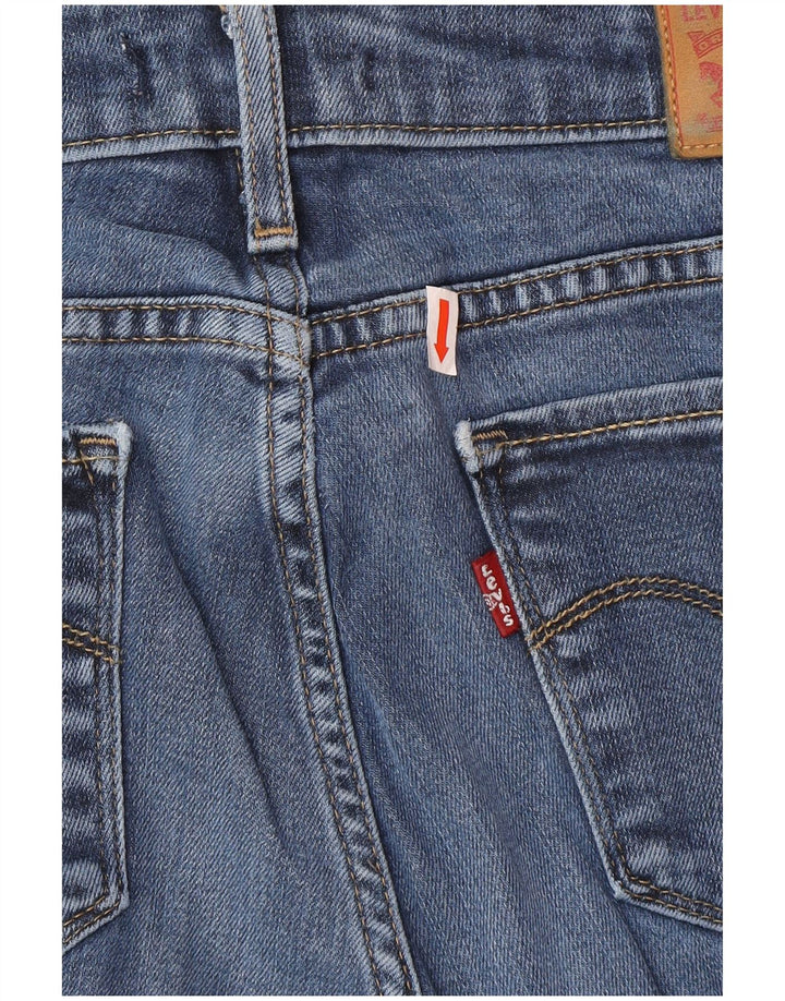 Levi's ženske 712 uske traperice W28 L32 plavi liocel