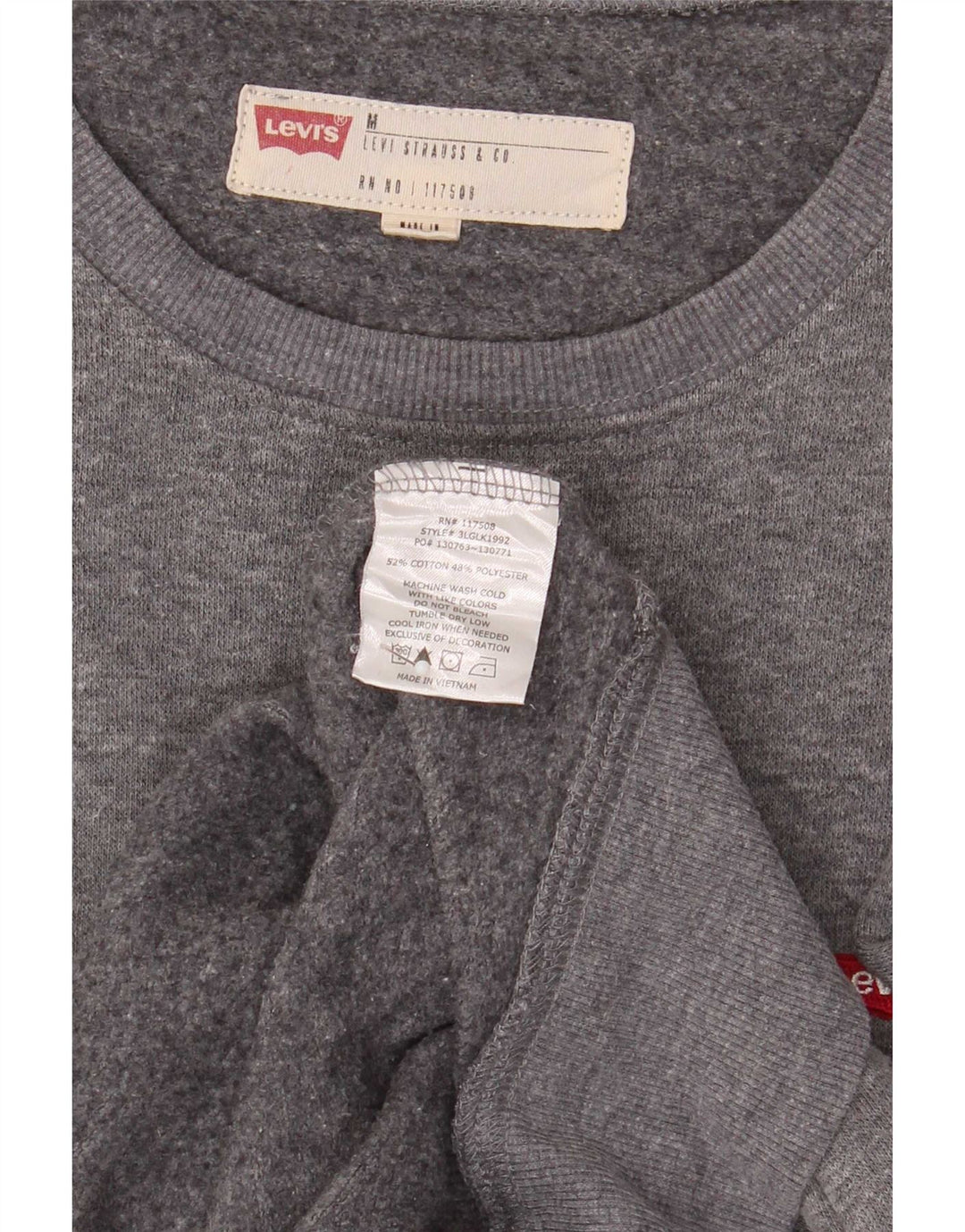 Levi's muška majica srednje sive boje, pamuk