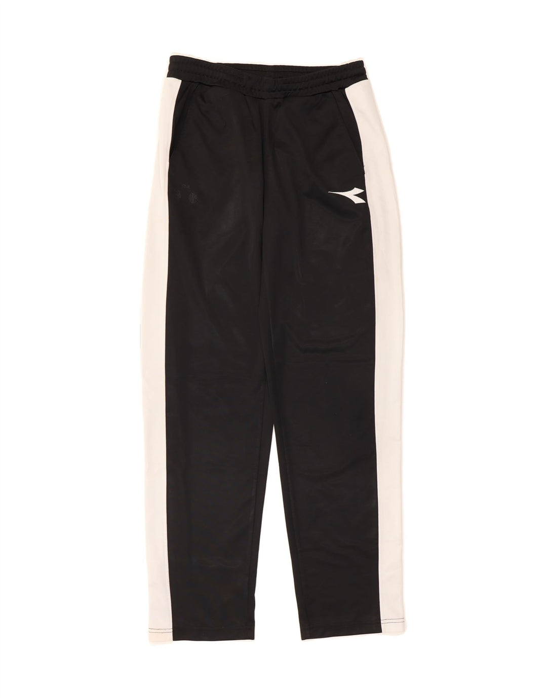 DIADORA Mens Tracksuit Trousers Medium  Black Colourblock Polyester Vintage Diadora and Second-Hand Diadora from Messina Hembry 