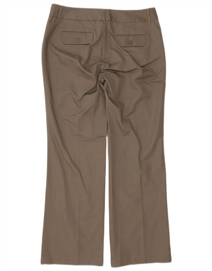 EDDIE BAUER Ženske Blakely Fit ležerne hlače US 12 Large W34 L34 sive