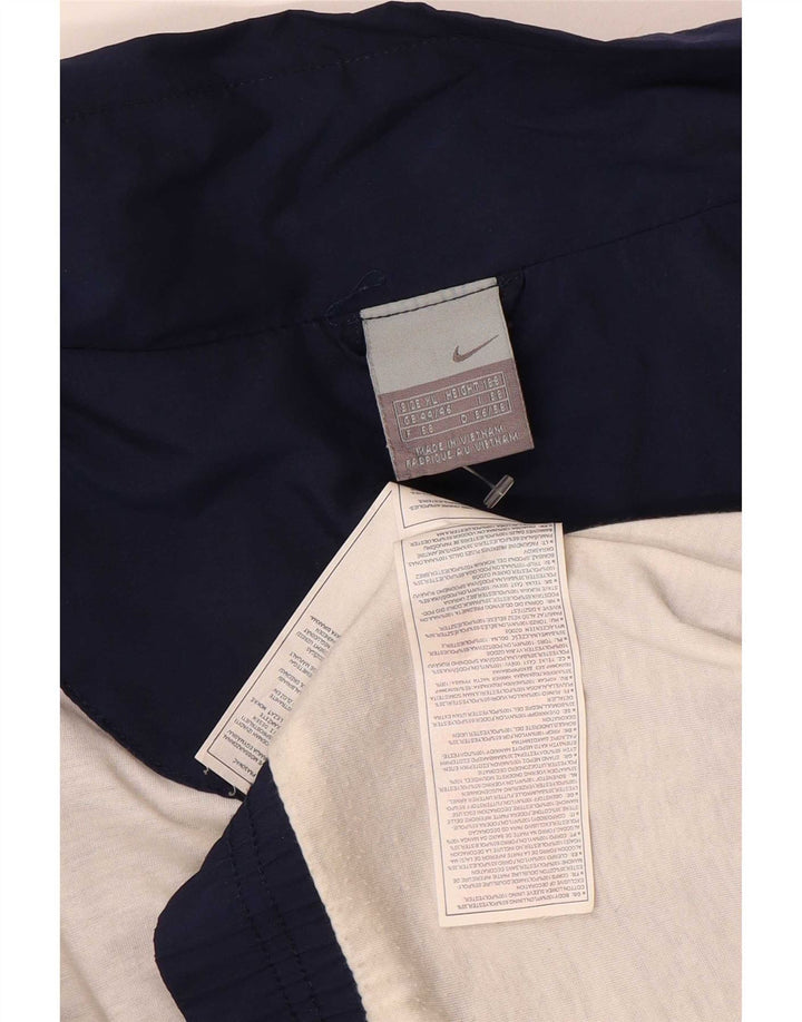 Nike muška bomber jakna UK 44/46 XL tamnoplavi najlon