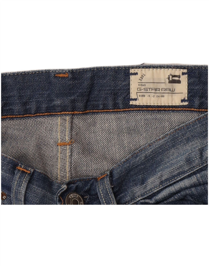 G-Star muške 3301 ravne traperice W33 L33 Plave