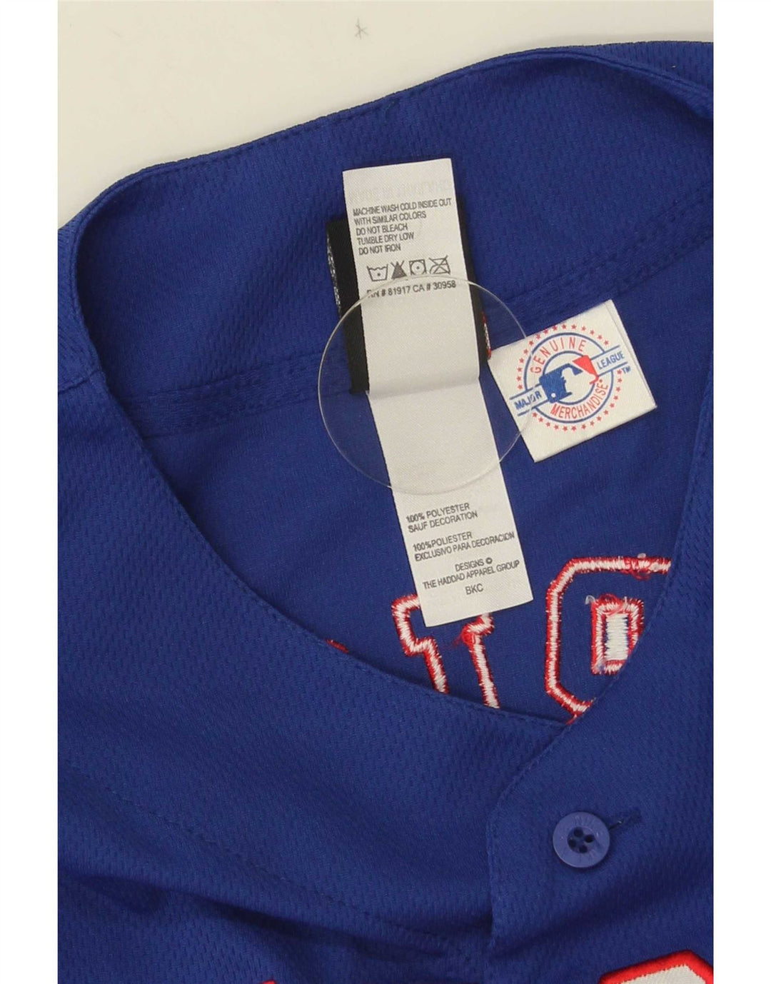 Nike Boys Rangers Graphic Jersey Top 13-14 Years XL plavi poliester