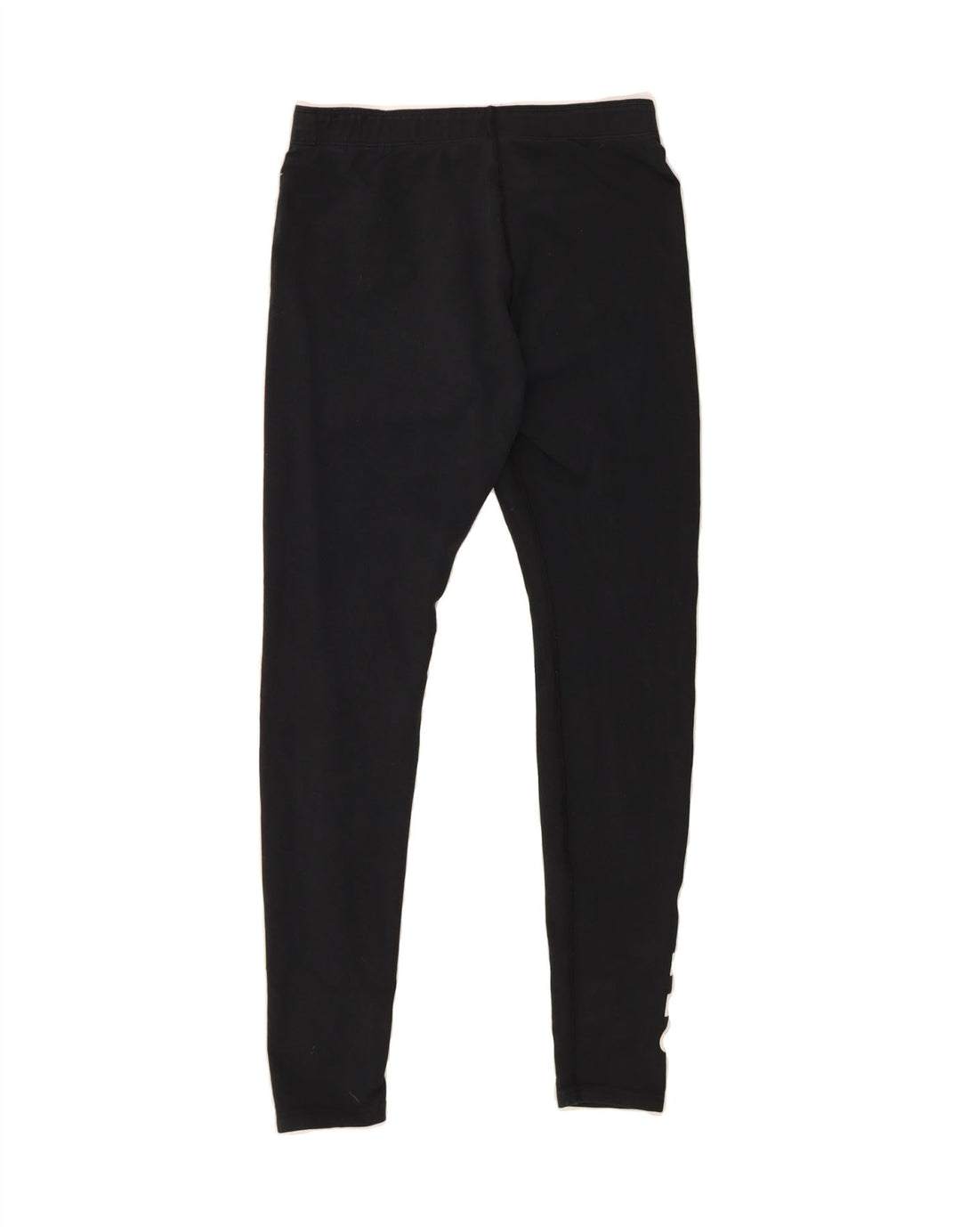NIKE Womens Graphic Leggings UK 12 Medium  Black Cotton Vintage Nike and Second-Hand Nike from Messina Hembry 
