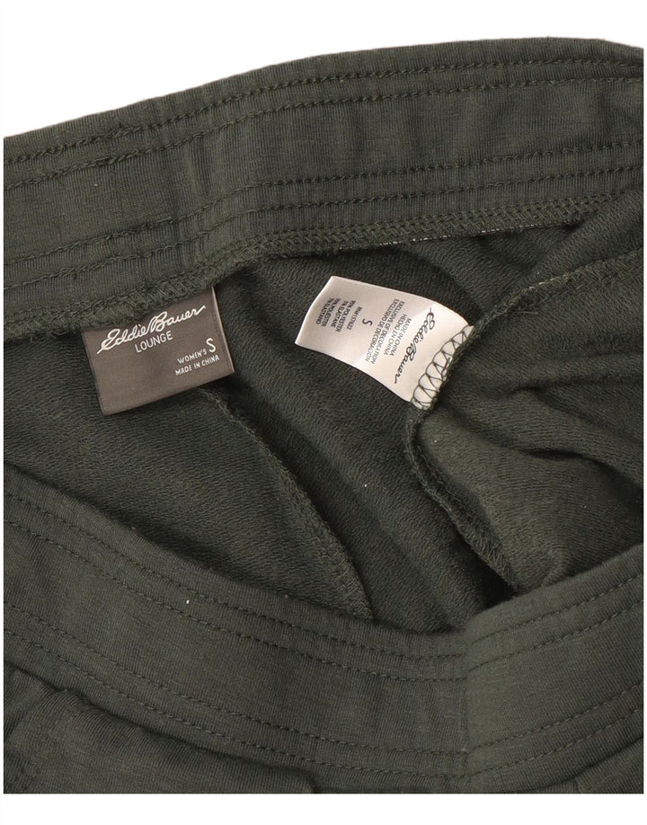 EDDIE BAUER Ženska trenirka Hlače Joggers UK 10 Mali kaki poliester