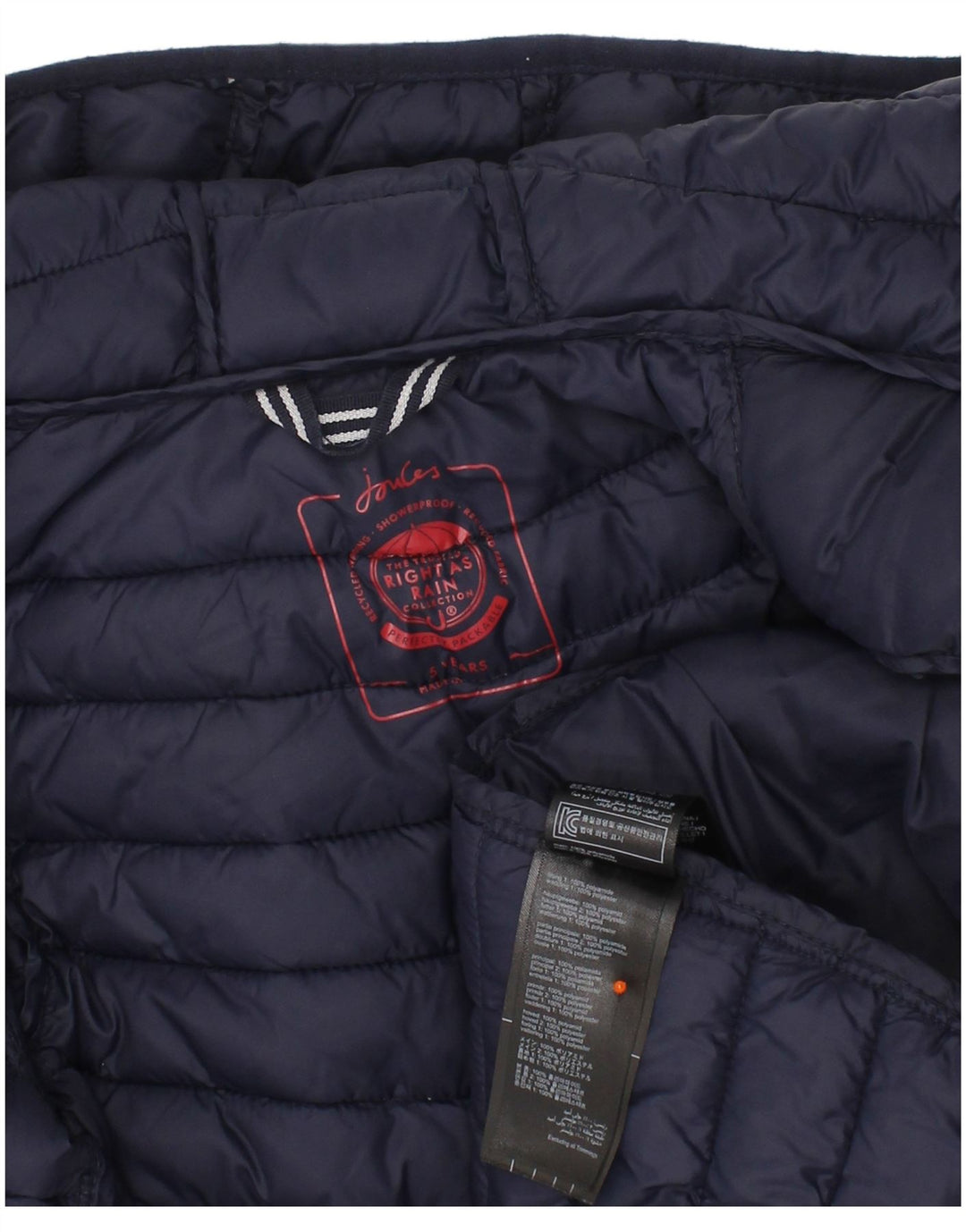 Joules Boys Podstavljena podstavljena jakna 4-5 godina Green Colourblock Poliamid