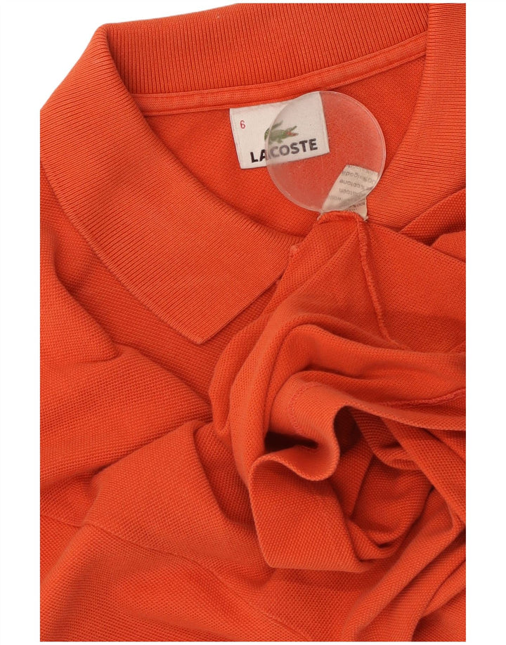 Lacoste muška polo majica veličina 6 XL narančasti pamuk