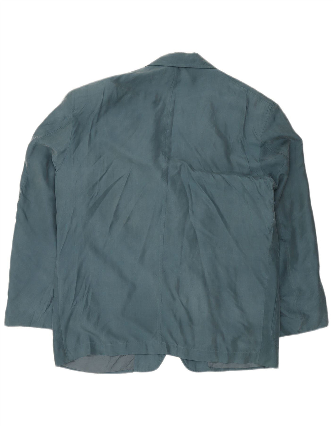 TRUSSARDI muška jakna sa 2 gumba IT 54 2XL plava svila