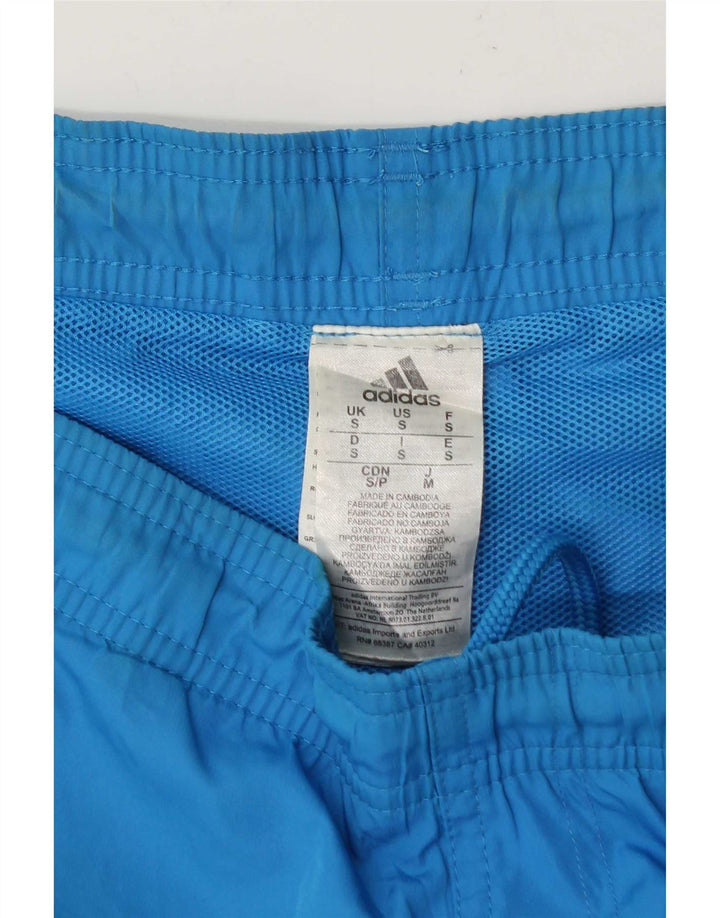 Adidas muške sportske kratke hlače male plave boje od poliestera