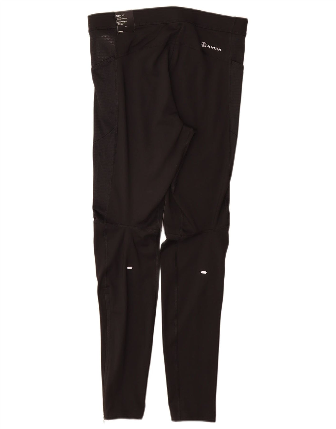 Adidas ženske Aeroready tajice UK 12 Srednje crni poliester