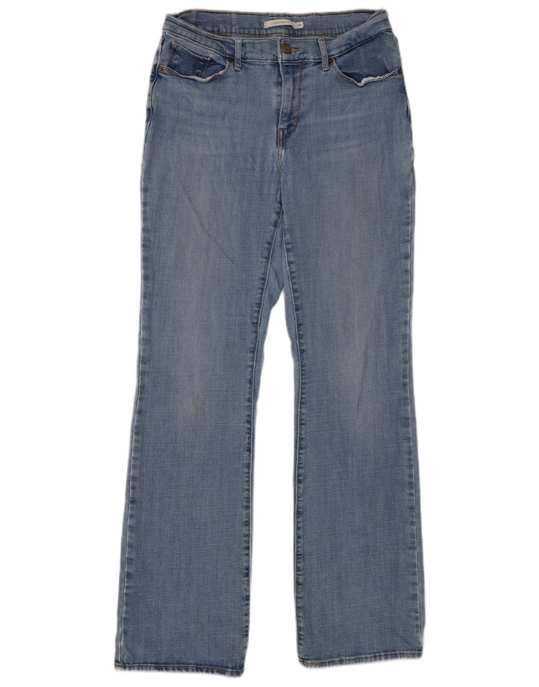 Levi's ženske klasične bootcut traperice W28 L32 plavi pamuk