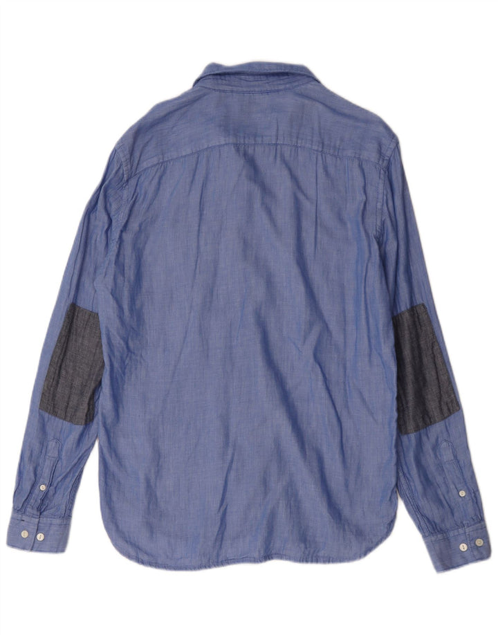 French Connection muška košulja standardnog kroja srednje plave boje pamuka