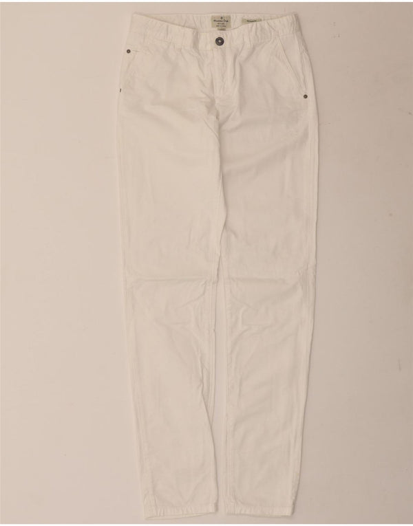 Massimo Dutti Chino hlače regularnog kroja za djevojčice 13-14 godina W28 L32 Bijele