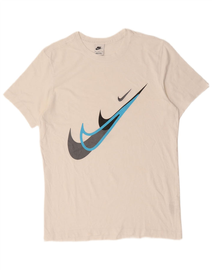 Nike muška majica s grafičkim motivima, srednji bijeli pamuk