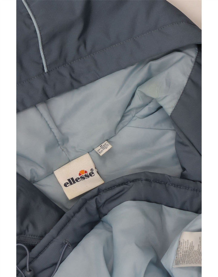 Ellesse muška anorak jakna s kapuljačom UK 38 poliester srednje sive boje