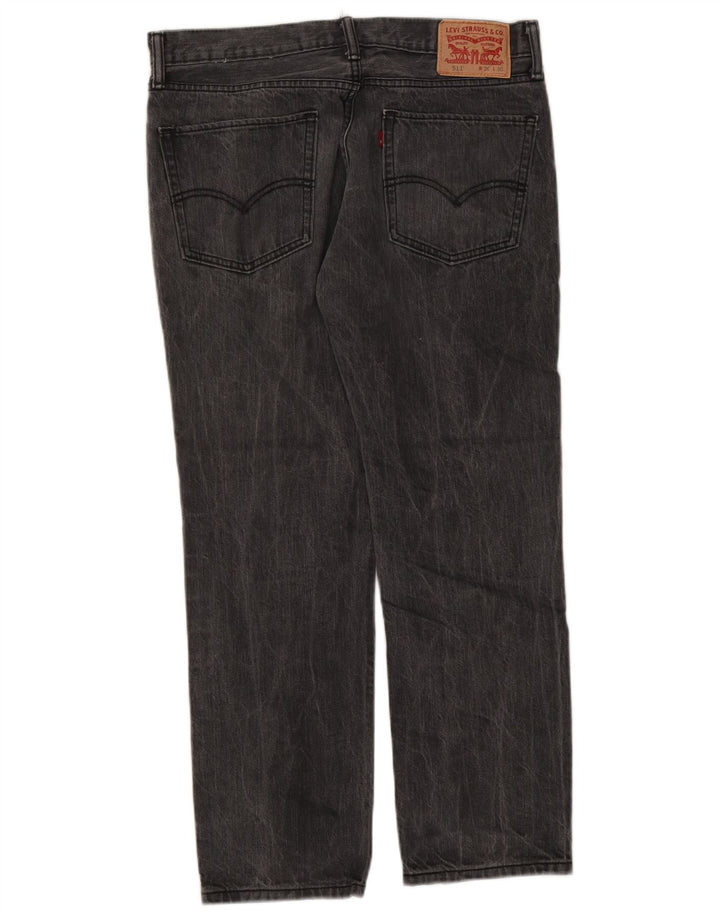Levi's muške 511 uske traperice W36 L28 sivi pamuk