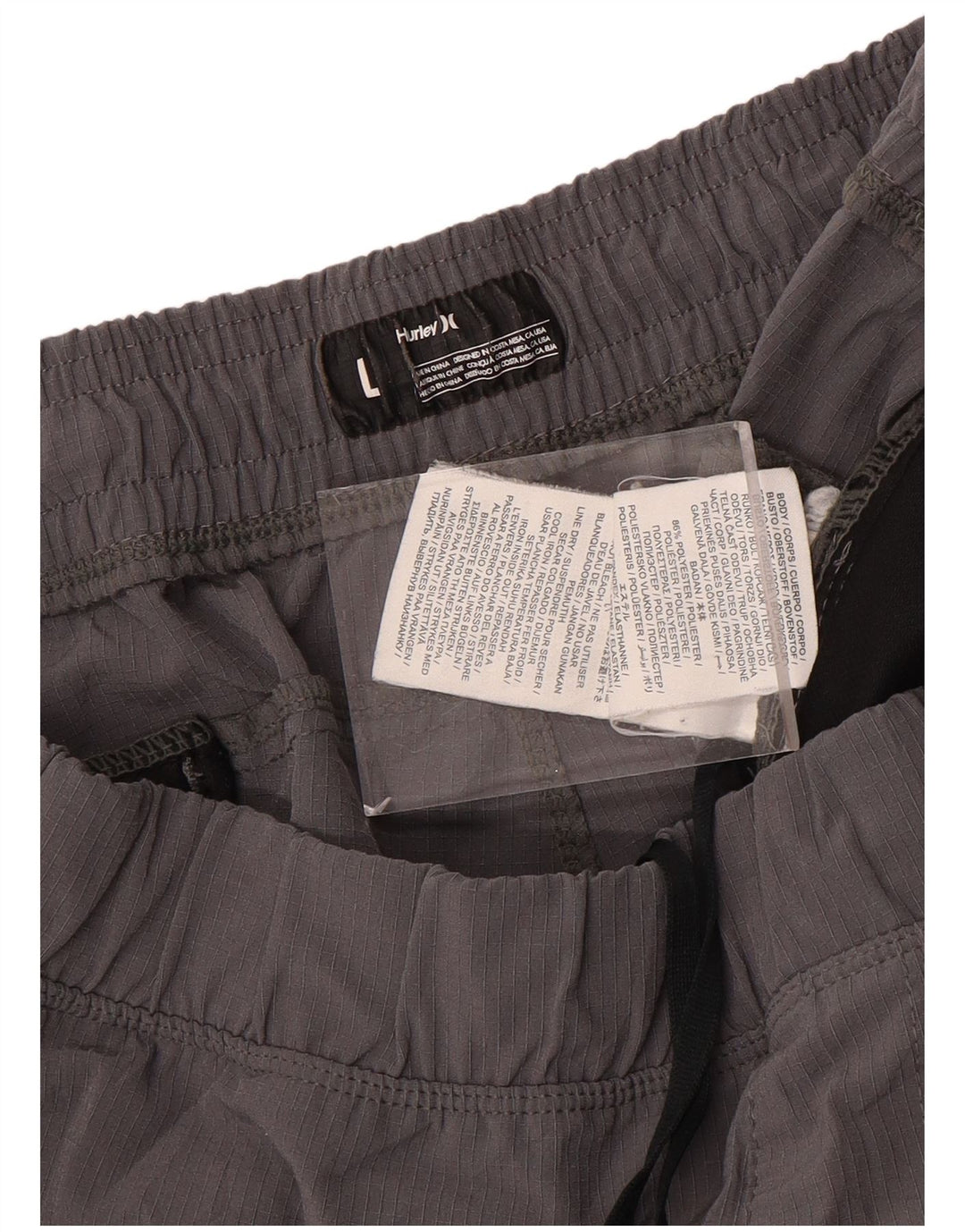 HURLEY Muške sportske kratke hlače veliki sivi poliester