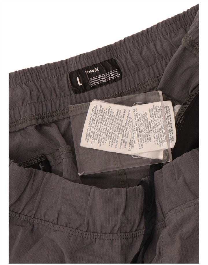 HURLEY Muške sportske kratke hlače veliki sivi poliester