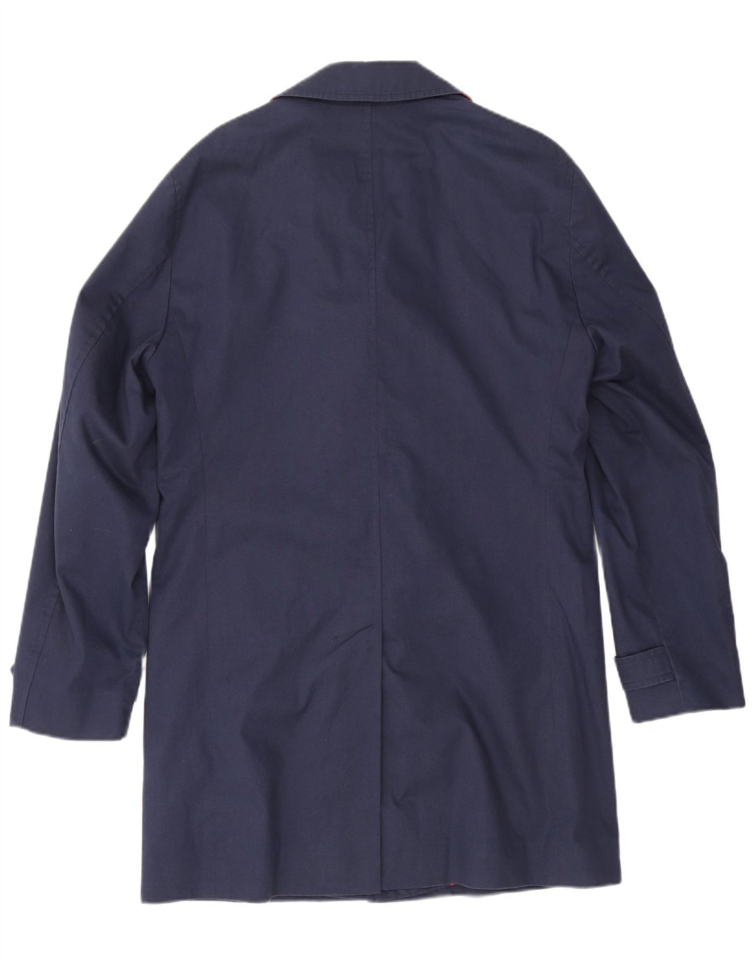 Tommy Hilfiger muški krojeni kaput IT 48 Srednje tamnoplavi pamuk