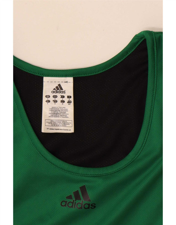 Adidas muški gornji dio prsluka Mali zeleni poliester