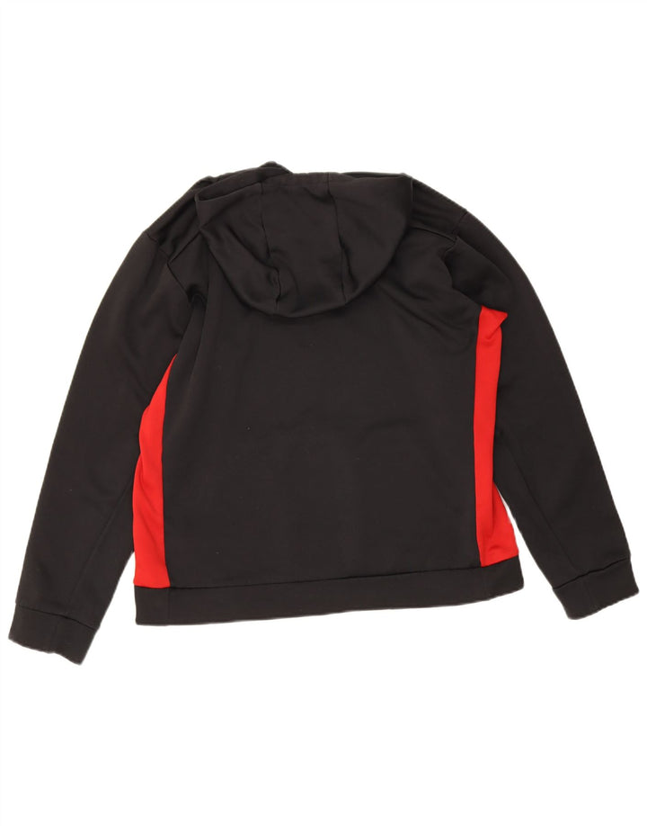 Nike Ženska majica s kapuljačom UK 14 Medium Black Colourblock Poliester