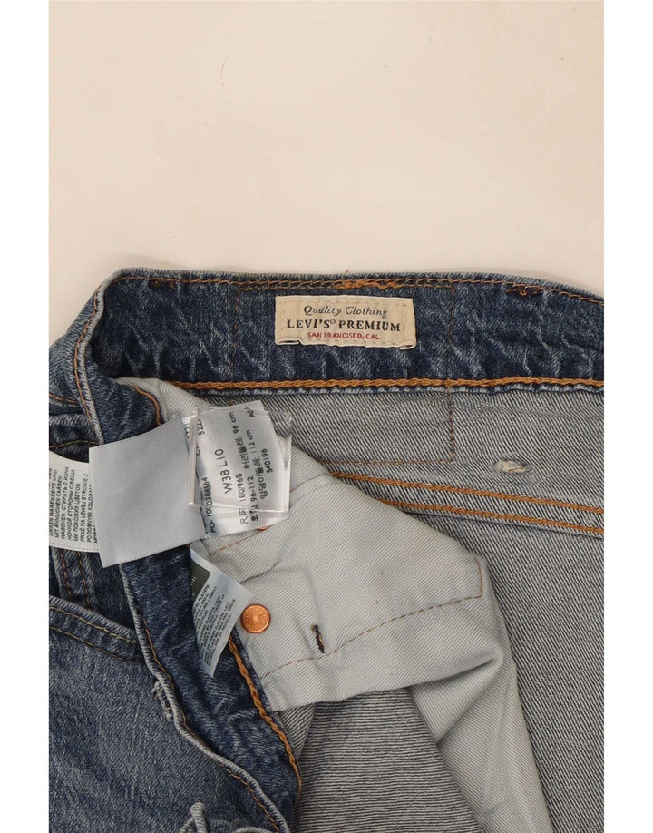 Levi's muške traper kratke hlače W38 XL plavi pamuk