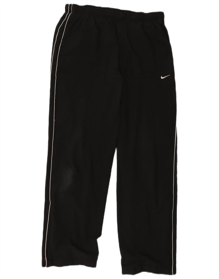 Nike muške hlače za trenirku UK 34/36 veliki crni poliester