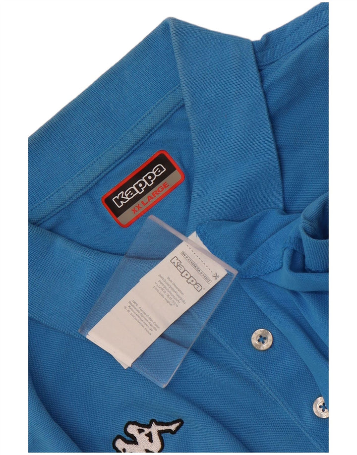Kappa muška polo majica 2XL plavi pamuk