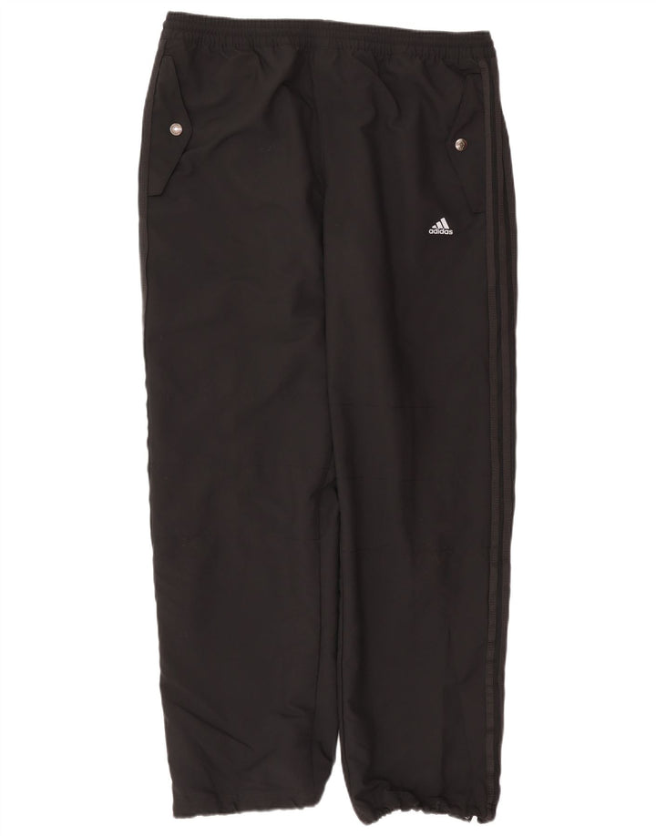 Adidas muške Climacool trenirke XL crne poliesterske hlače