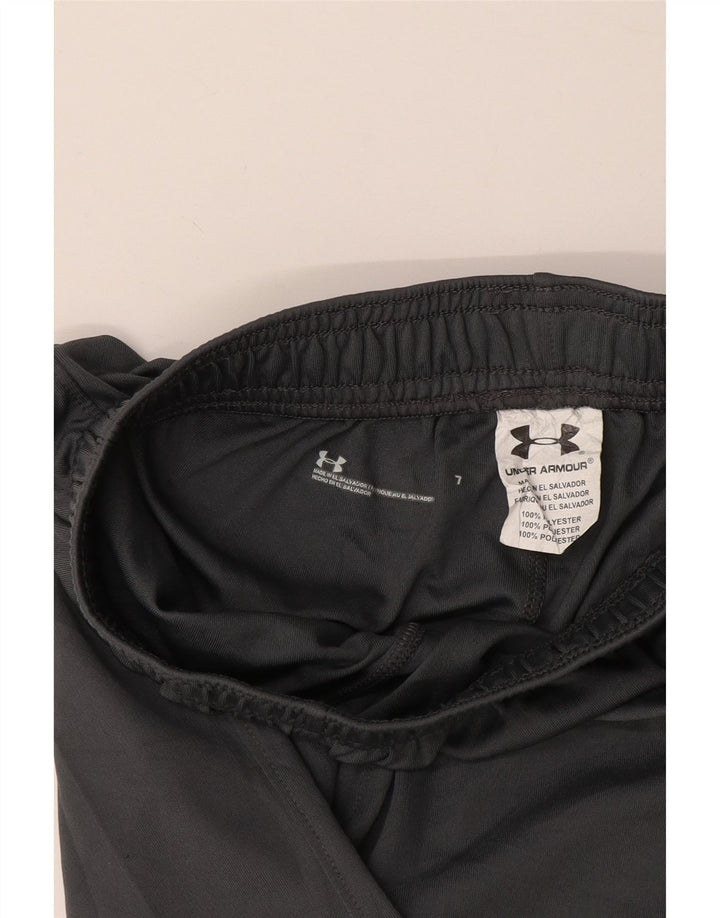 Under Armour Boys Graphic Sport Shorts 6-7 Years Gray Poliester