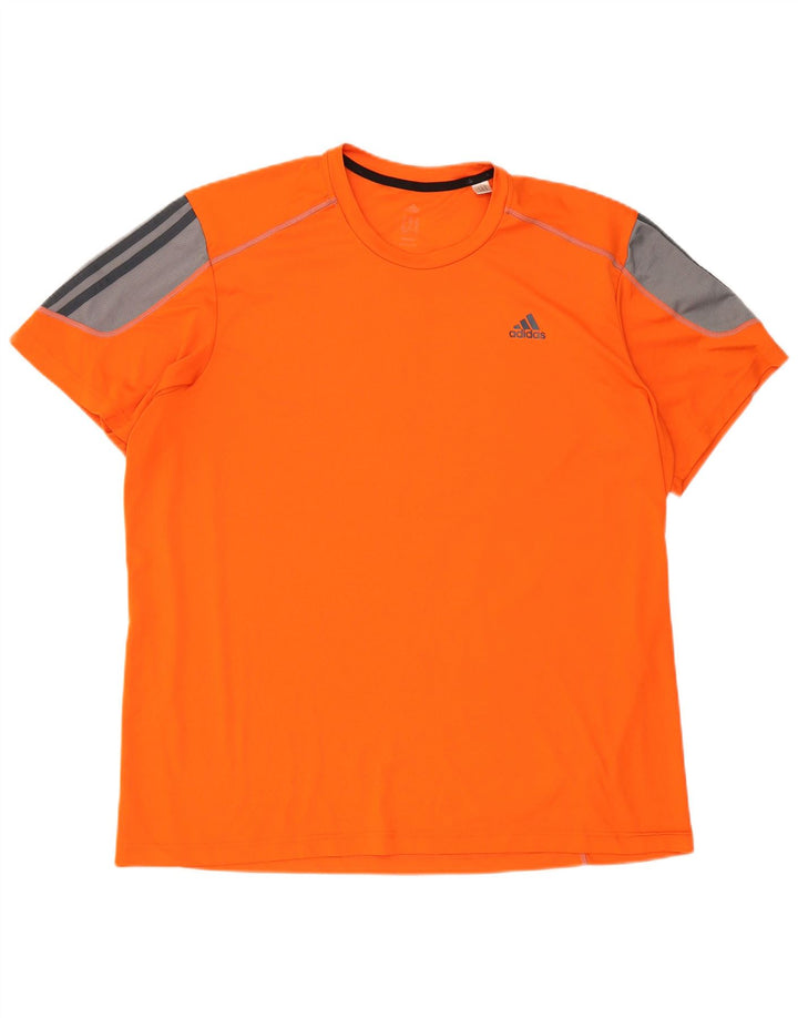 ADIDAS muška majica Climalite Top 2XL narančasta poliesterska boja