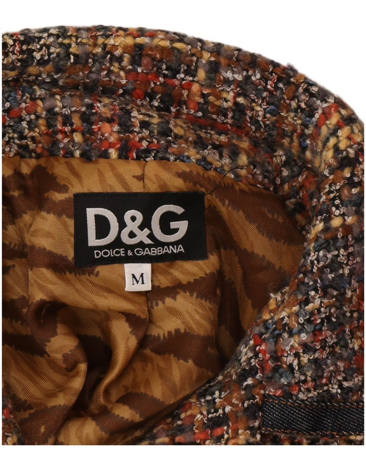 DOLCE & GABBANA Ženska jakna jakna UK 12 srednje raznobojnih fleka