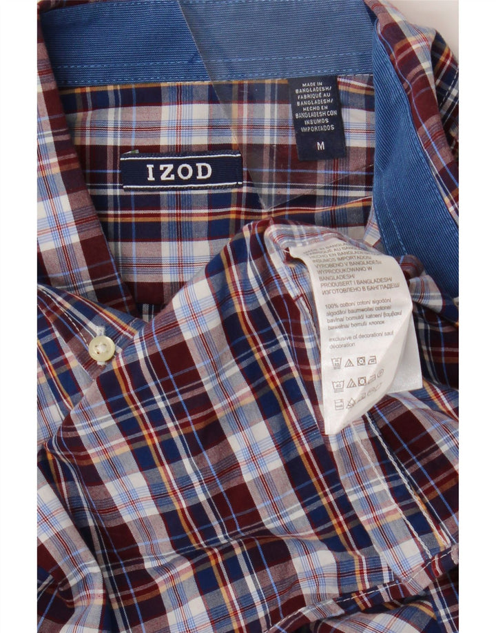 Izod muška košulja srednje šarene pamučne kare