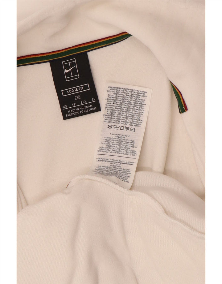 Nike muška trenirka gornja jakna XS bijeli poliester