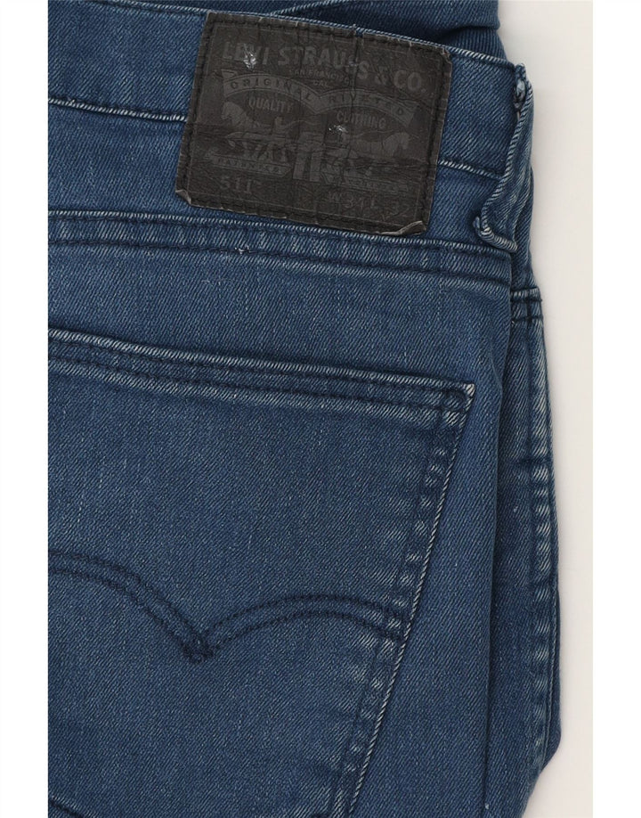 LEVI'S muške 511 uske traperice W31 L30 plavi pamuk
