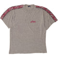 ASICS Mens Graphic T-Shirt Top XL Grey Cotton