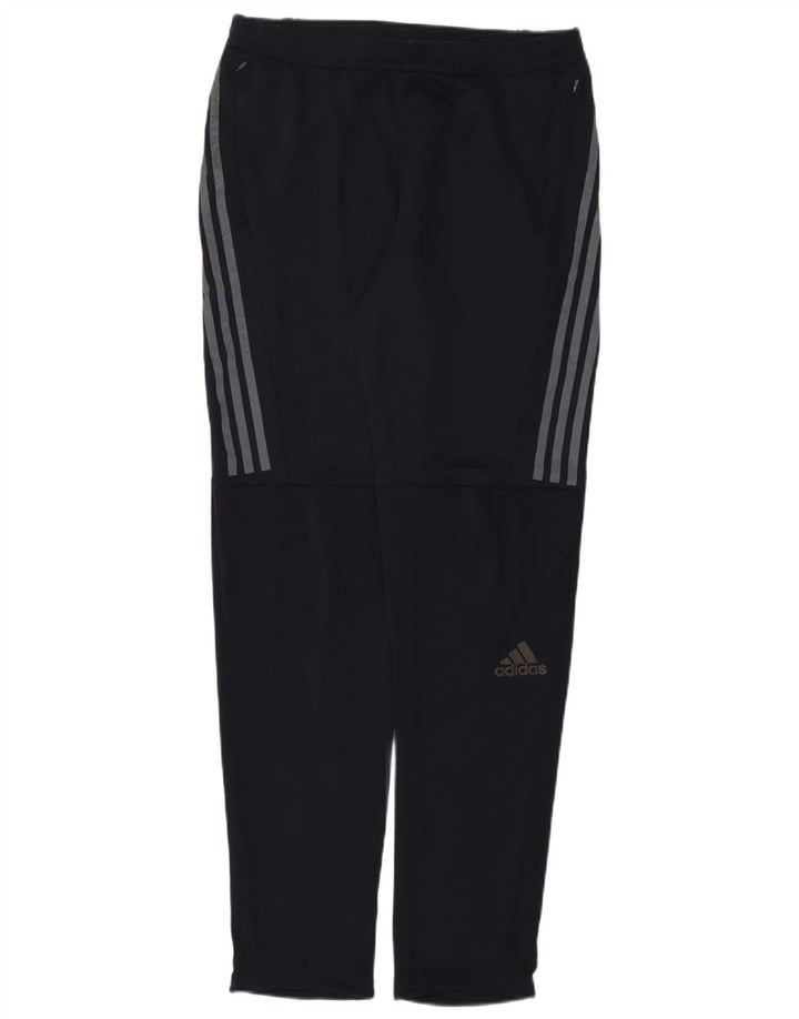 Adidas muške hlače za trčanje srednje tamnoplave poliesterske boje