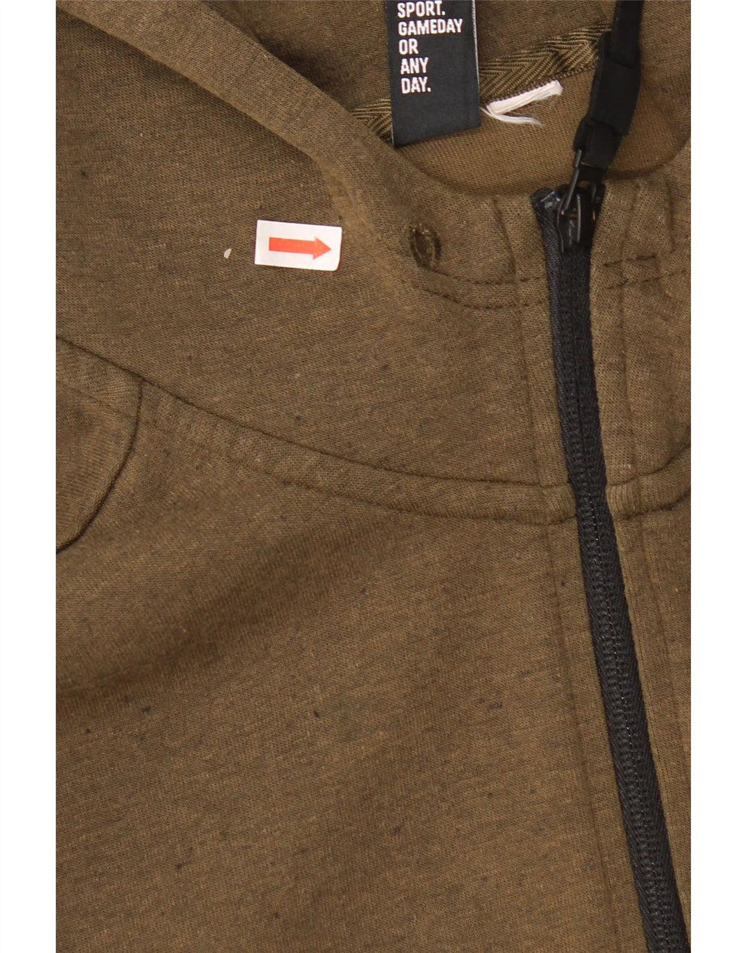 Adidas muška majica s kapuljačom s patentnim zatvaračem, srednje boje boje