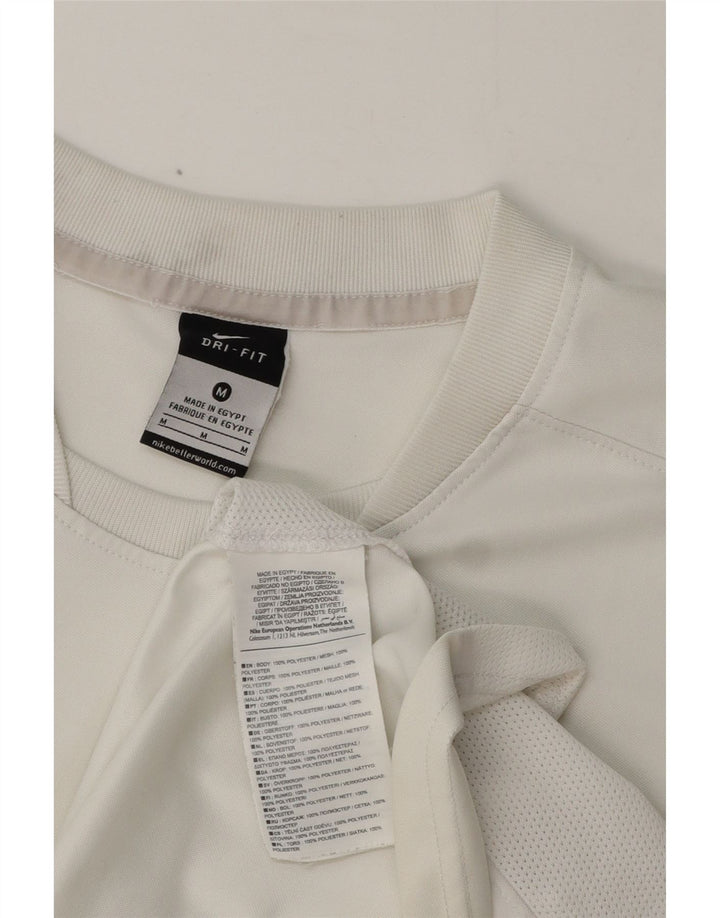 Nike Dri Fit majica kratkih rukava Srednji bijeli poliester
