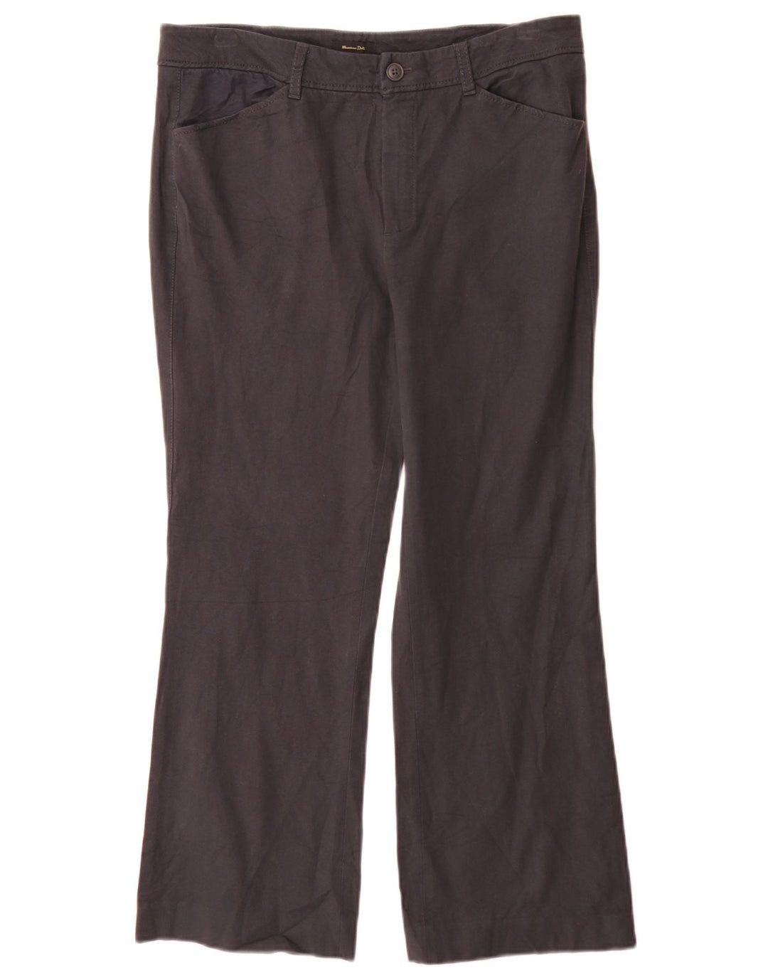 Ženske ležerne hlače Massimo Dutti Bootcut EU 42 Large W32 L27 sive
